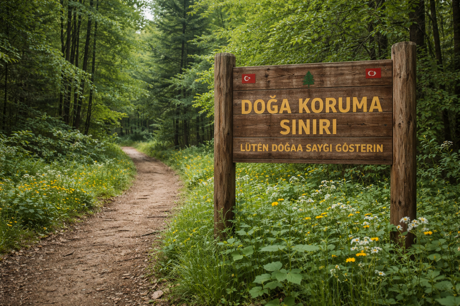 Koruma alani sinir isareti